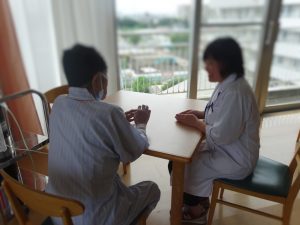 緊張したけど楽しくお話ができました